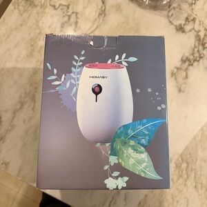 Homasy Portable Mini White and Pink DeHumidifier